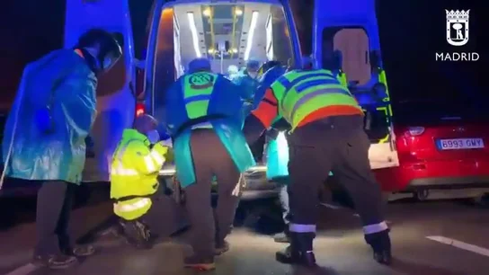 Disparan en el cuello a un hombre en plena calle de Usera, en Madrid Disparan en el cuello a un hombre en plena calle de Usera, en Madrid