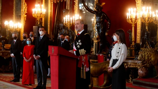 El rey Felipe VI en la Pascua Militar El rey Felipe VI en la Pascua Militar