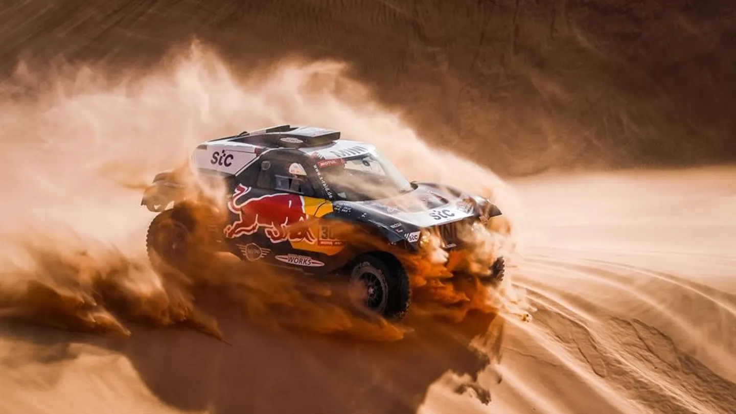 Carlos Sainz en el Rally Dakar Carlos Sainz en el Rally Dakar
