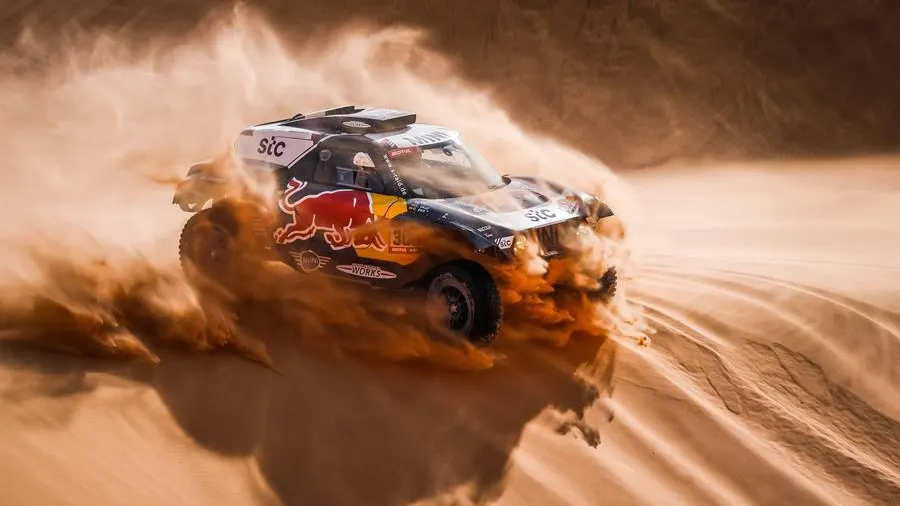 Carlos Sainz en el Rally Dakar