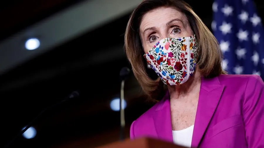 La presidenta de la Cámara de Representantes, Nancy Pelosi