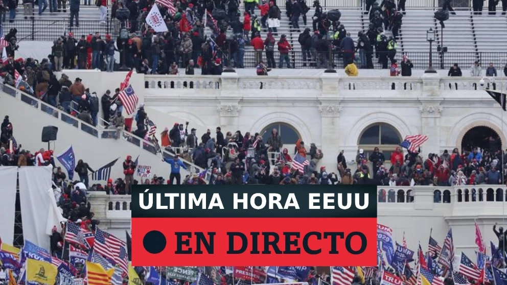 Asalto al Capitolio en EEUU: El Congreso ratifica la victoria de Joe Biden en las elecciones, última hora en directo