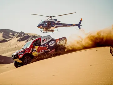 Nasser Al-Attiyah encadena tres victorias en el rally Dakar Nasser Al-Attiyah encadena tres victorias en el rally Dakar