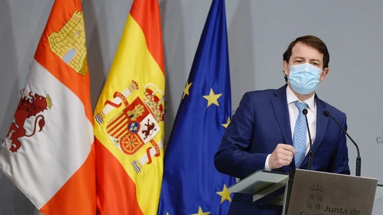 El presidente de la Junta de Castilla y León, Alfonso Fernández Mañueco El presidente de la Junta de Castilla y León, Alfonso Fernández Mañueco