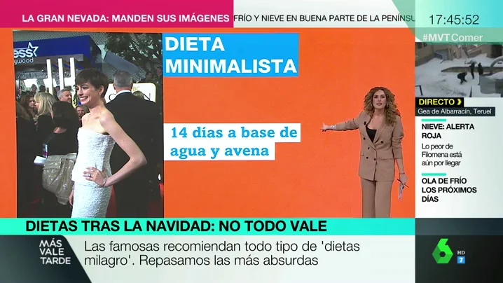 La verdad tras las dietas milagro: cómo bajar los kilos cogidos en Navidad de forma saludable