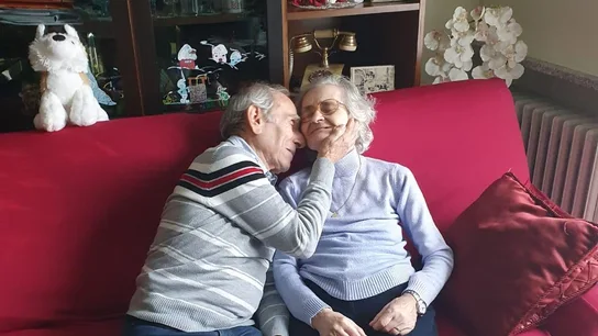 Stefano Bozzini junto a su mujer Carla Sacchi Stefano Bozzini junto a su mujer Carla Sacchi