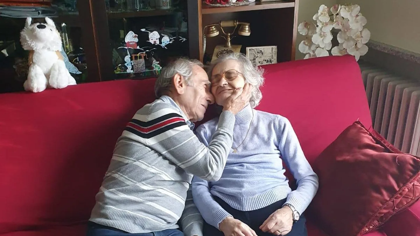 Stefano Bozzini junto a su mujer Carla Sacchi Stefano Bozzini junto a su mujer Carla Sacchi