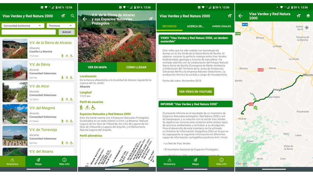Descubriendo vías verdes