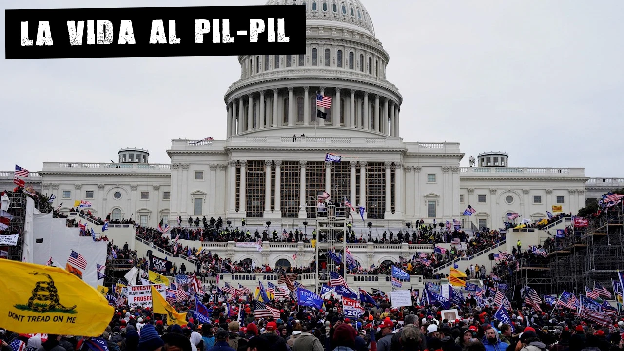 Imagen del asalto al Capitolio de EEUU