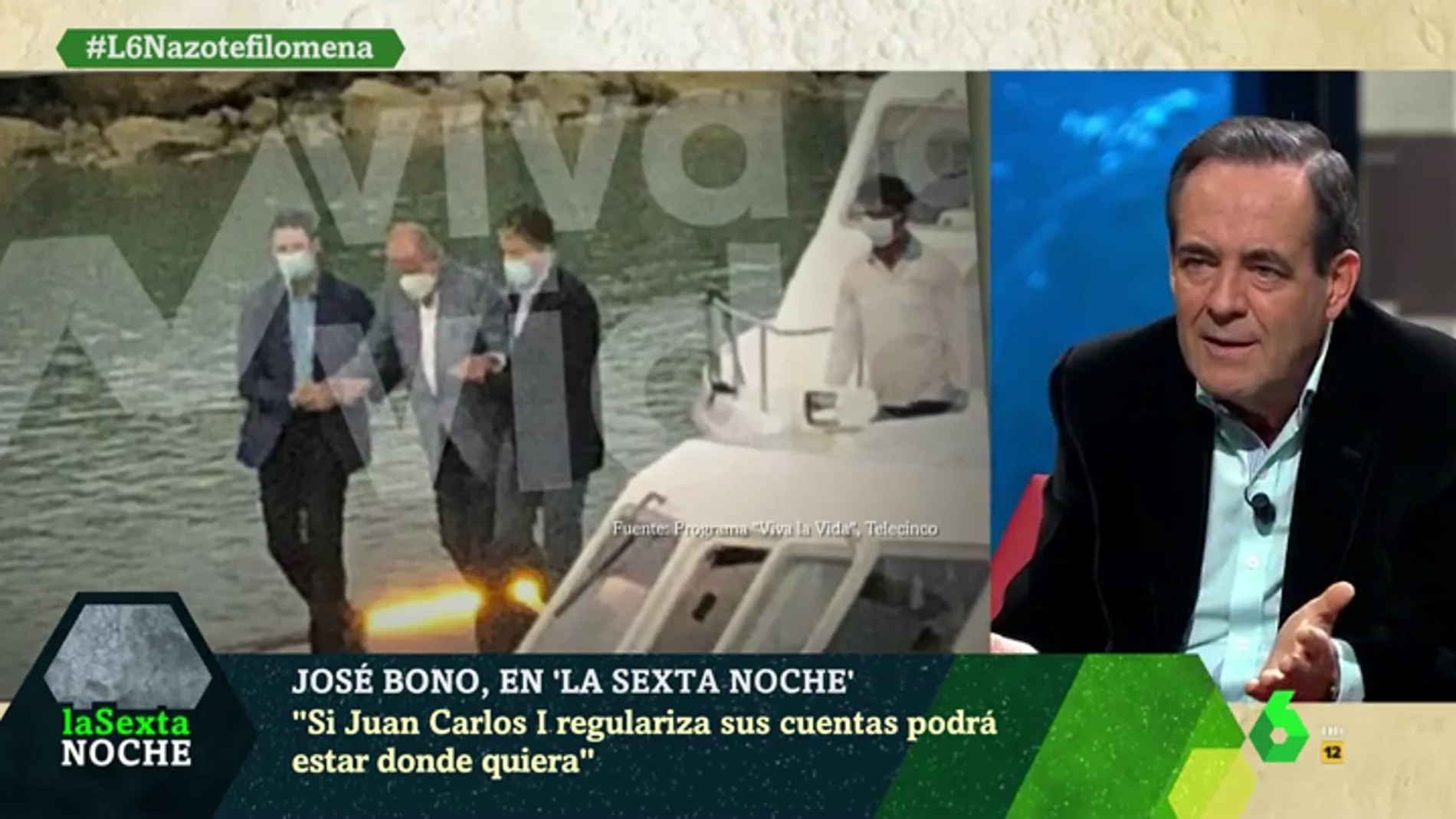 Bono cree que Juan Carlos I no debería volver a Zarzuela y tacha la inviolabilidad del rey de "extravagancia medieval"