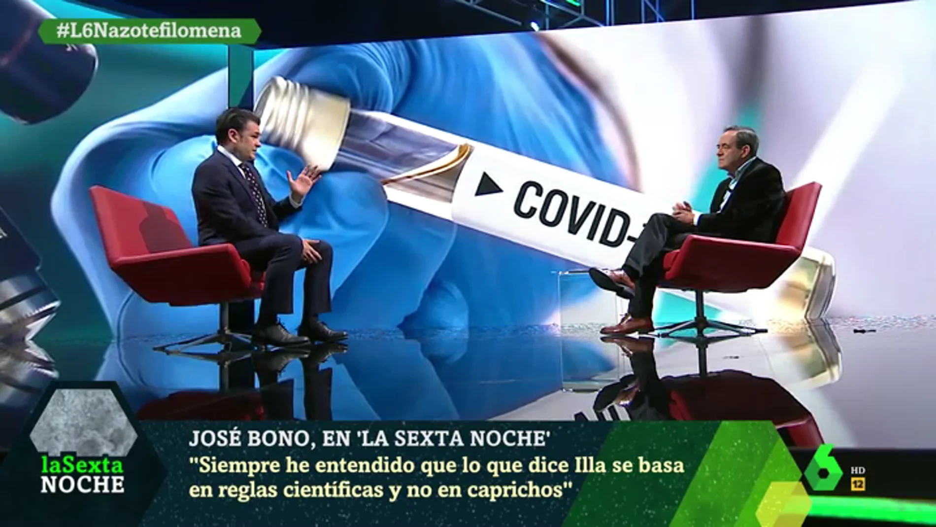 Bono celebra que Illa sea candidato a la Generalitat: "En Cataluña tienen dos virus: el COVID y el separatismo"