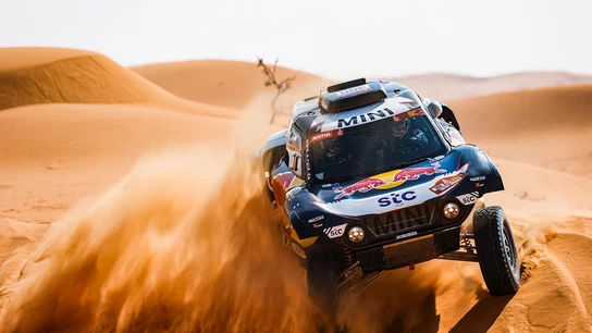 Carlos Sainz, en el Dakar Carlos Sainz, en el Dakar
