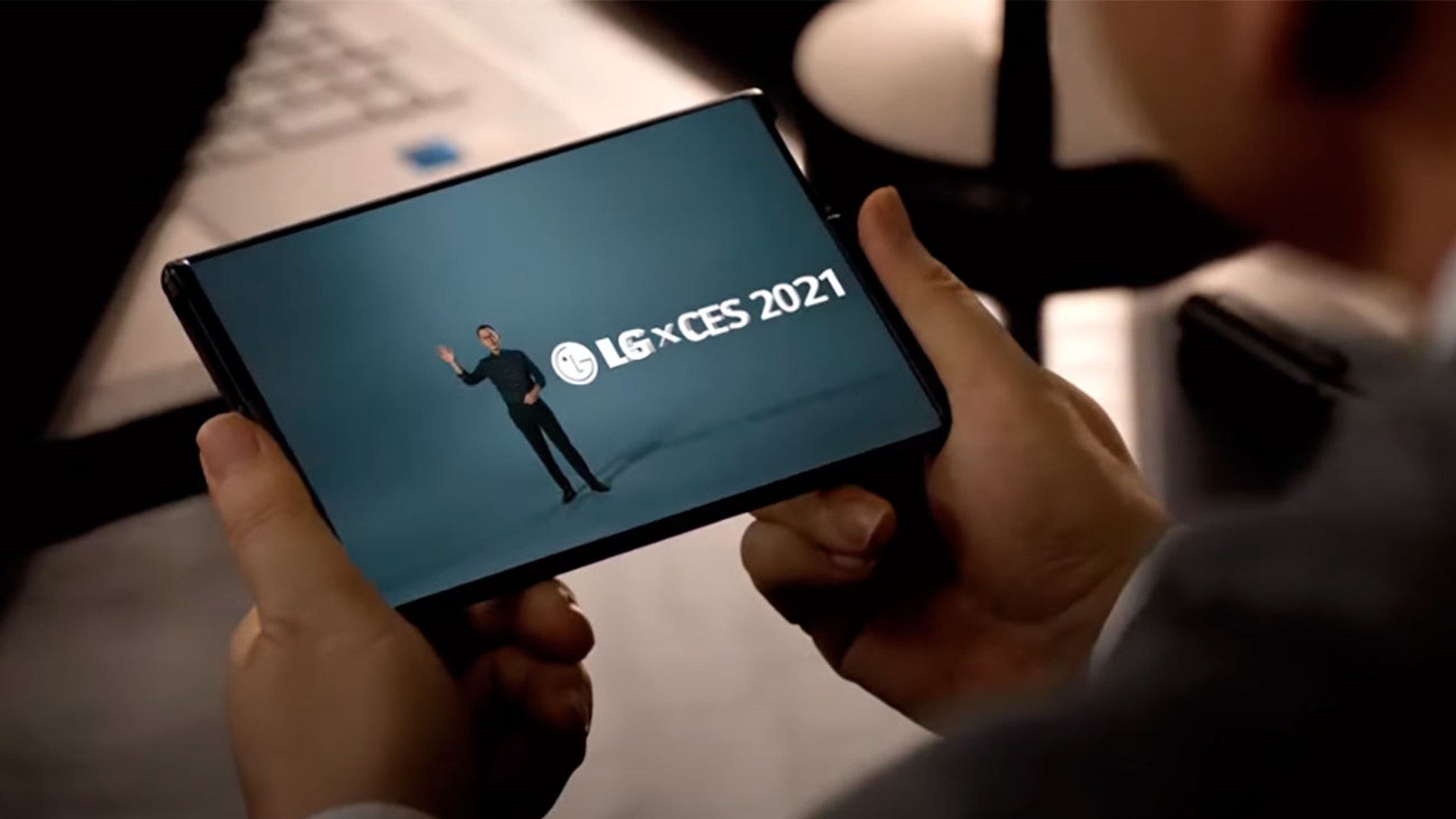 El móvil enrollable de LG