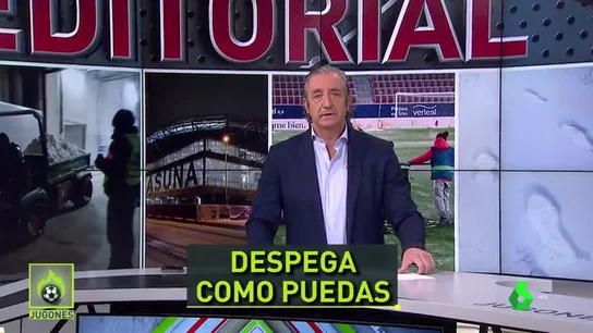 Pedrerol, sobre las quejas del Real Madrid: "Jugar tan mal no fue culpa del campo" Pedrerol, sobre las quejas del Real Madrid: "Jugar tan mal no fue culpa del campo"