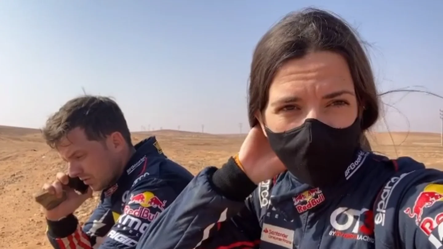 Cristina Gutiérrez y François Cazalet abandona el Rally Dakar Cristina Gutiérrez y François Cazalet abandona el Rally Dakar