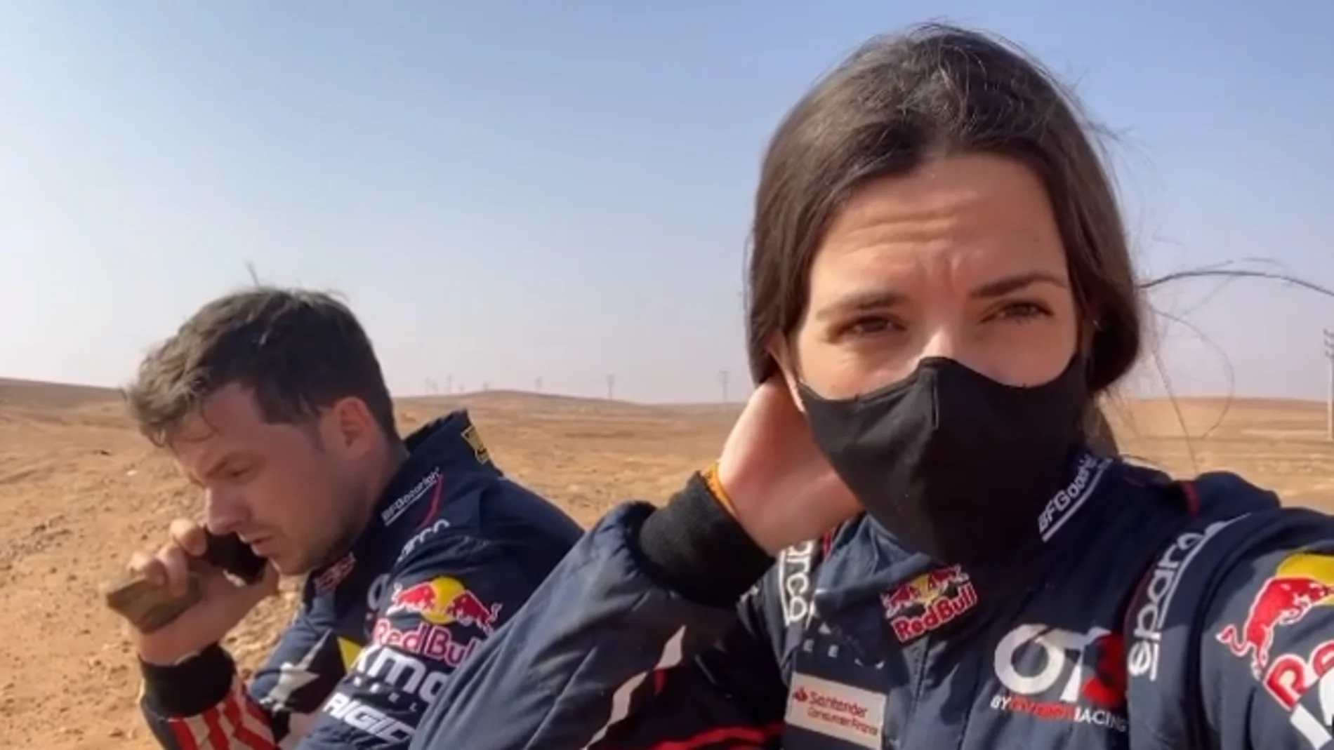 Cristina Gutiérrez y François Cazalet abandona el Rally Dakar