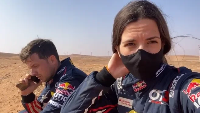 Cristina Gutiérrez y François Cazalet abandona el Rally Dakar