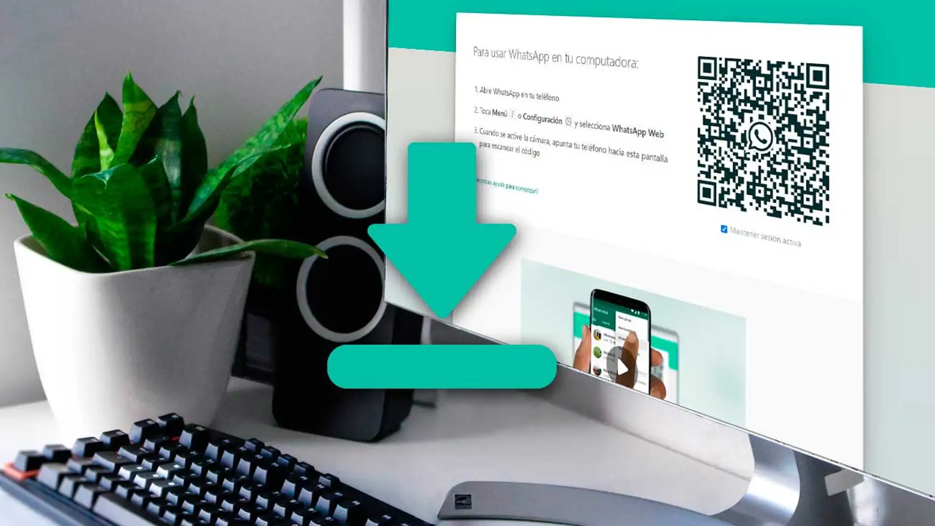 Descarga vídeo de WhatsApp al PC