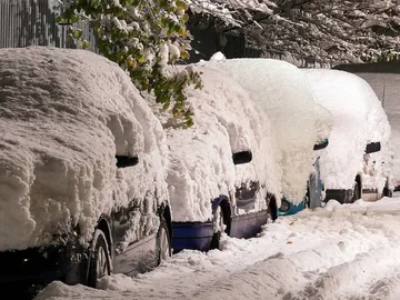 Nieve en las calles Nieve en las calles