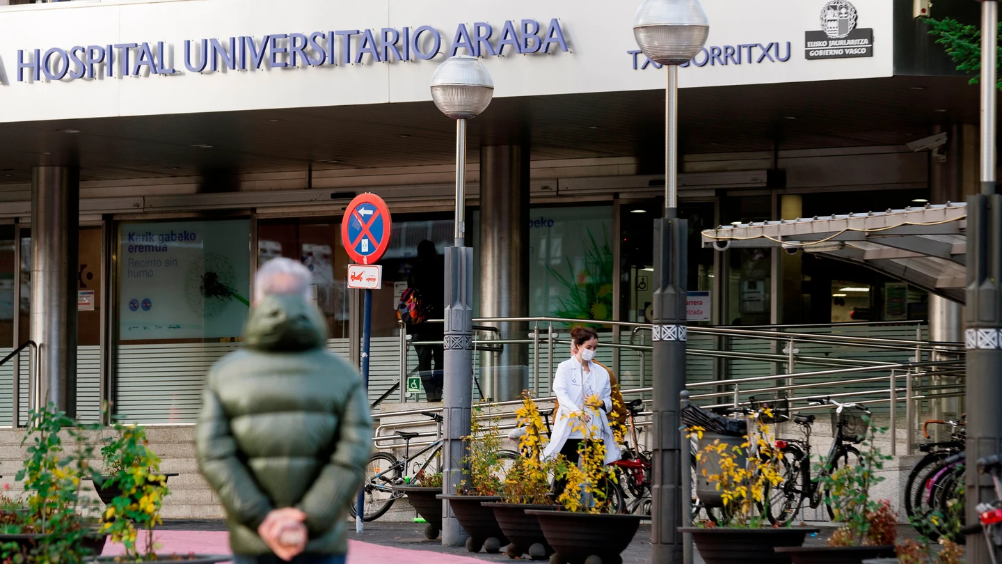 Imagen del hospital de Txagorritxu en Vitoria Imagen del hospital de Txagorritxu en Vitoria