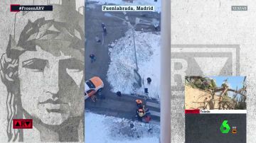 Las autoridades piden no salir a la calle "si no es imprescindible" ante el peligro de las caídas por el hielo