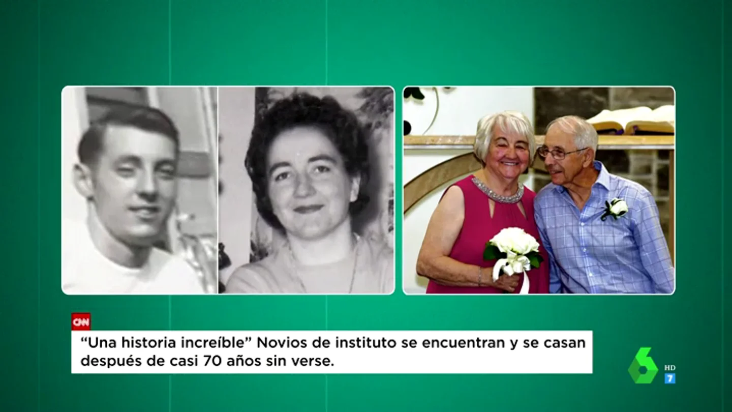 La bonita historia de amor de dos ancianos que se casan después de romper hace casi 70 años en el instituto La bonita historia de amor de dos ancianos que se casan después de romper hace casi 70 años en el instituto