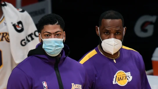 Lebron James y Anthony Davis Lebron James y Anthony Davis