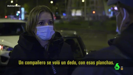 Andrea Ropero "La necesidad te obliga a venir aquí para no dormir en la calle" Andrea Ropero "La necesidad te obliga a venir aquí para no dormir en la calle"