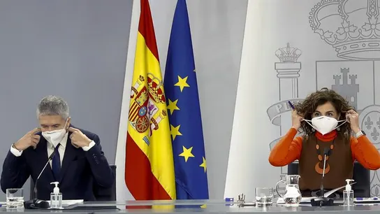 Los ministros de Interior y Hacienda Los ministros de Interior y Hacienda