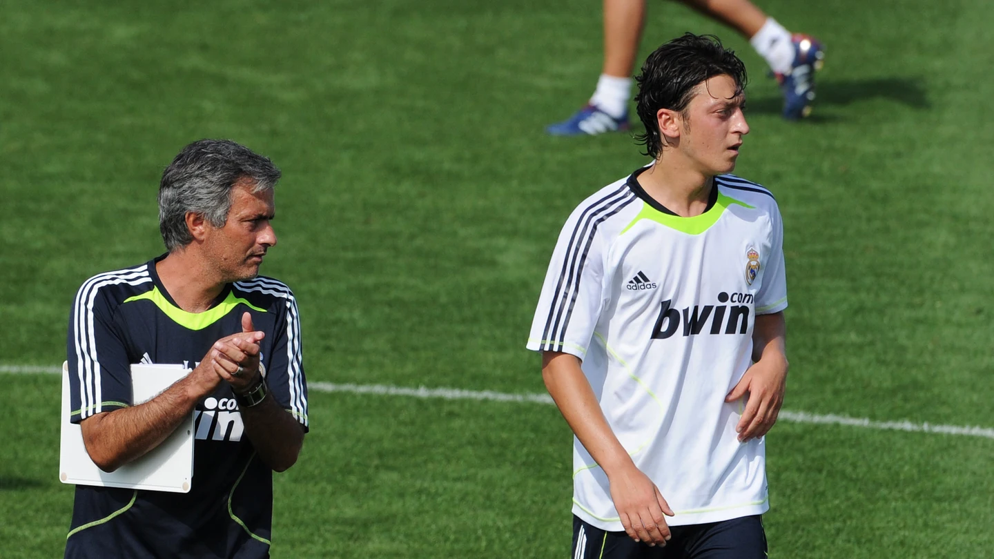 Özil y Mourinho Özil y Mourinho