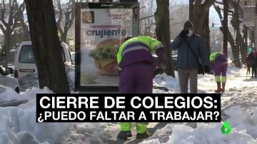 ¿Pueden obligarte a ir al trabajo?, ¿y a recuperar las horas? Estos son tus derechos laborales en plena ola de frío