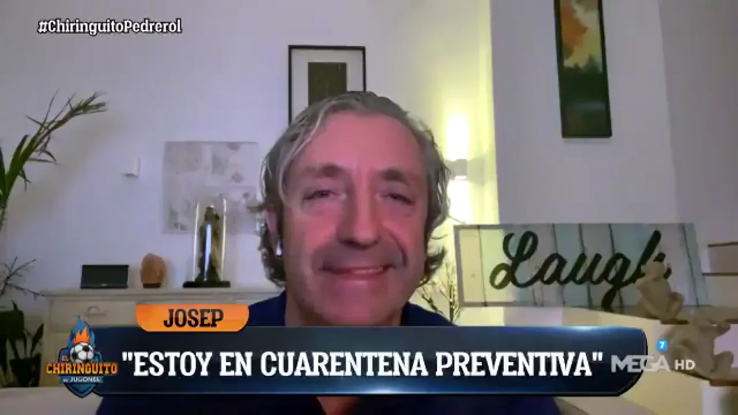 Pedrerol, en cuarentena tras estar en contacto con un positivo por coronavirus Pedrerol, en cuarentena tras estar en contacto con un positivo por coronavirus