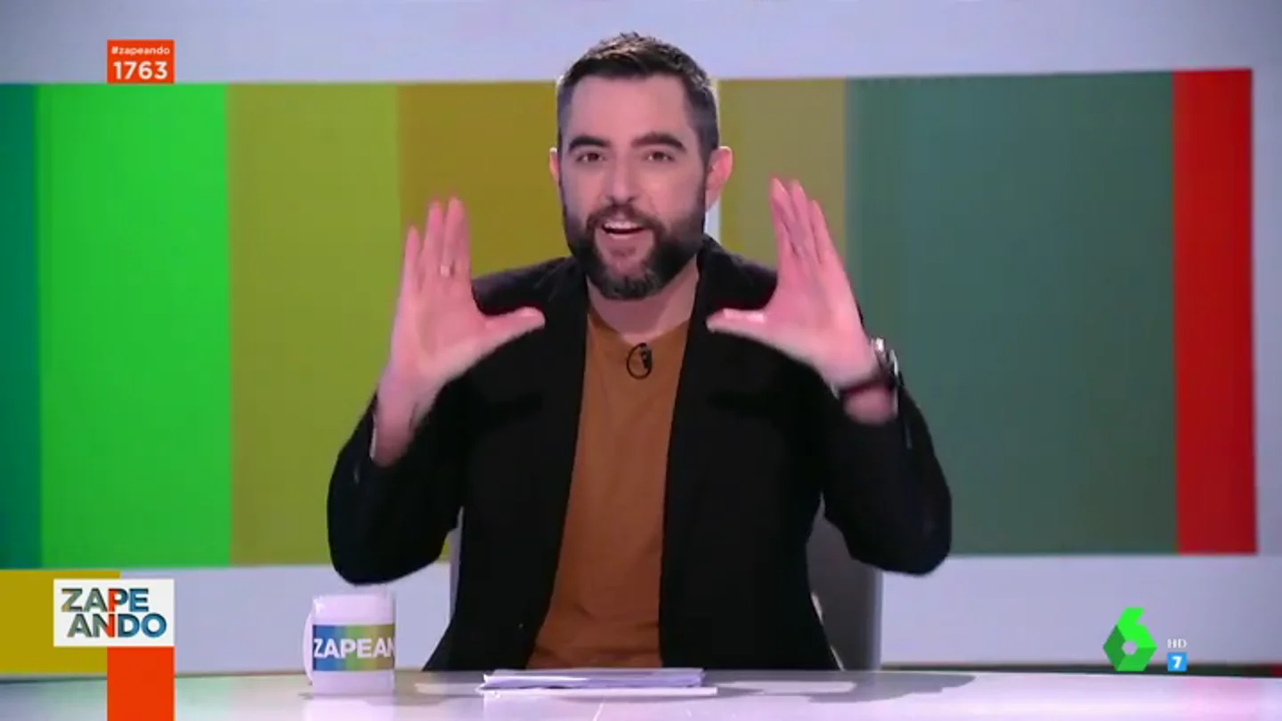 Dani Mateo desvela cómo vivió el equipo de El Intermedio el lapsus sexual de Wyoming: "¡Se estaba dirigiendo a los niños!" Dani Mateo desvela cómo vivió el equipo de El Intermedio el lapsus sexual de Wyoming: "¡Se estaba dirigiendo a los niños!"