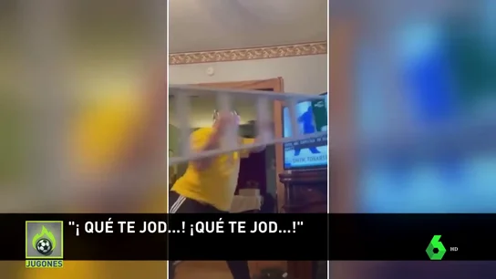 La locura de un aficionado de los tras caer eliminados en la NFL La locura de un aficionado de los tras caer eliminados en la NFL