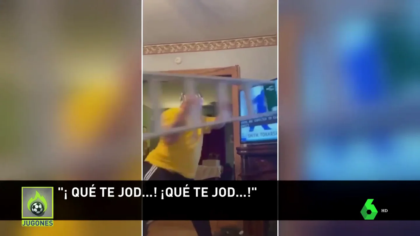 La locura de un aficionado de los tras caer eliminados en la NFL La locura de un aficionado de los tras caer eliminados en la NFL