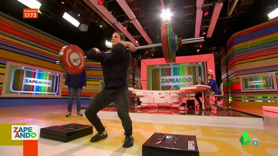 El impresionante momento en el que Gotzon Mantuliz levanta 100 kilos El impresionante momento en el que Gotzon Mantuliz levanta 100 kilos