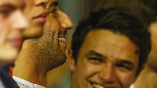 Ricciardo y Norris Ricciardo y Norris