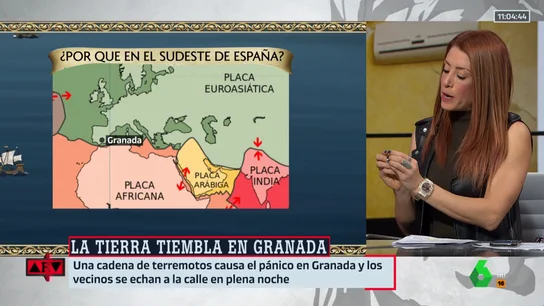 Isabel Zubiaurre, meteoróloga de laSexta, en Al Rojo Vivo Isabel Zubiaurre terremotos