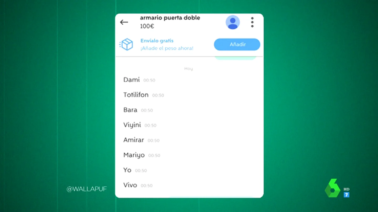 Cuando para vender por Wallapop tienes que ser un experto en negocios y en descifrar mensajes ininteligibles Cuando para vender por Wallapop tienes que ser un experto en negocios y en descifrar mensajes ininteligibles