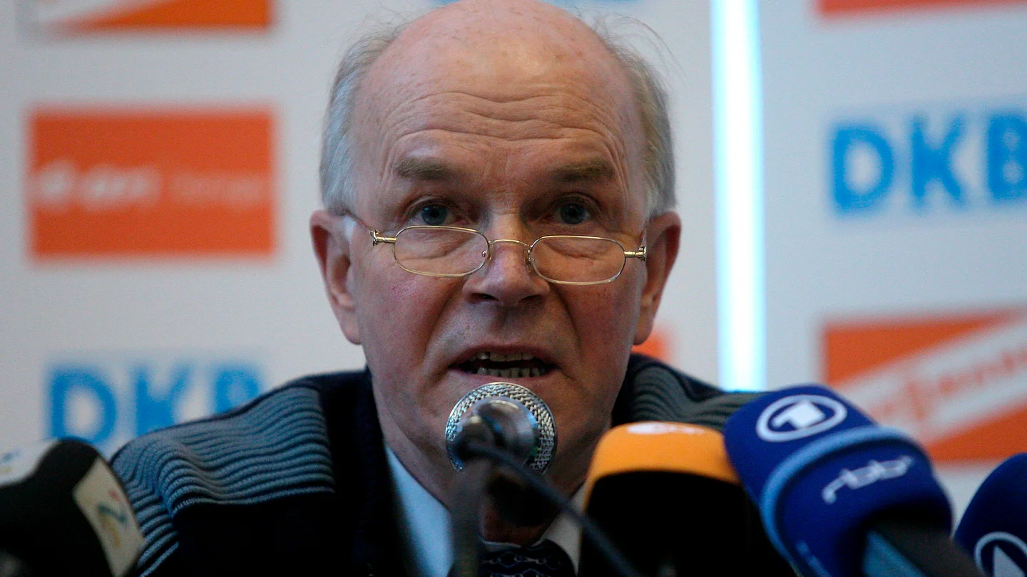 Anders Besseberg, expresidente de la IBU Anders Besseberg, expresidente de la IBU