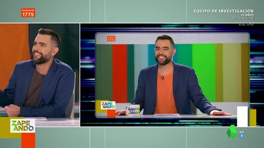 El día que Dani Mateo apareció en Zapeando como "un personaje de los Simpson": "Está amarillo" El día que Dani Mateo apareció en Zapeando como "un personaje de los Simpson": "Está amarillo"