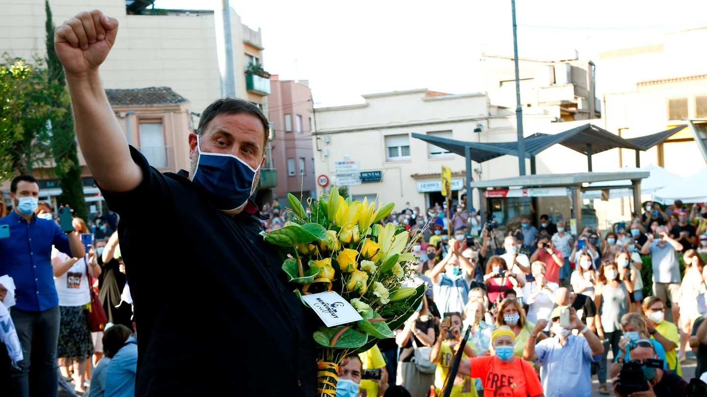 El exvicepresidente de la Generalitat Oriol Junqueras El exvicepresidente de la Generalitat Oriol Junqueras