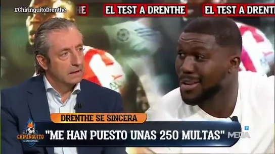 La cara desconocida de Drenthe: ¿Cuántas multas le han puesto?, ¿qué jugador le decepcionó en el Madrid? La cara desconocida de Drenthe: ¿Cuántas multas le han puesto?, ¿qué jugador le decepcionó en el Madrid?