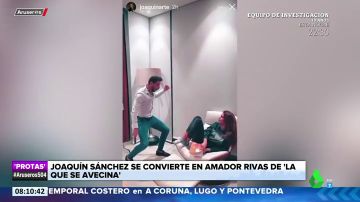 La desternillante imitación de Joaquín Sánchez a Amador Rivas junto a su mujer: "Eeeespartaco"