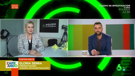 Gloria Serra confiesa que el Equipo de Investigación sobre La Veneno aún se está grabando: "No está terminado" Gloria Serra confiesa que el Equipo de Investigación sobre La Veneno aún se está grabando: "No está terminado"