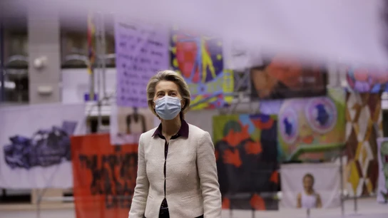 La presidenta de la Comisión Europea, Ursula Von der Leyen La presidenta de la Comisión Europea, Ursula Von der Leyen