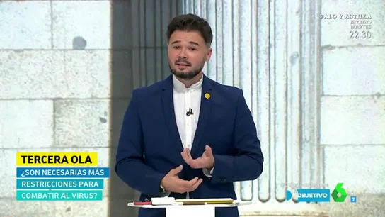 Gabriel Rufián en El Objetivo Gabriel Rufián en El Objetivo