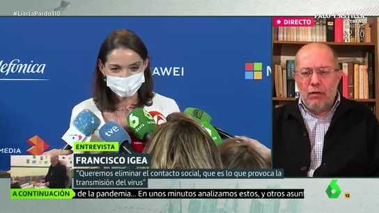 La dura crítica Francisco Igea a la ministra Reyes Maroto: "No hemos aprendido nada" La dura crítica Francisco Igea a la ministra Reyes Maroto: "No hemos aprendido nada"