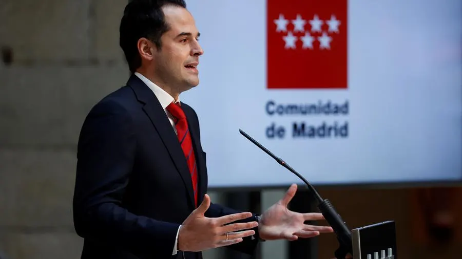 El vicepresidente de la Comunidad de Madrid, Ignacio Aguado.