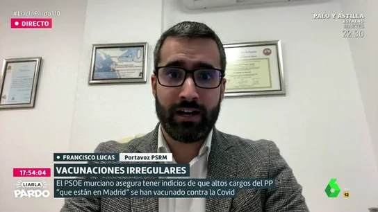Francisco Lucas, portavoz del PSOE en Murcia: Francisco Lucas, portavoz del PSOE en Murcia: